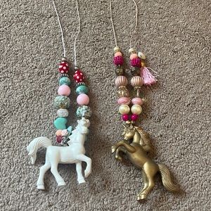 Unicorn necklaces